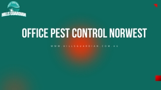 Office Pest Control Norwest