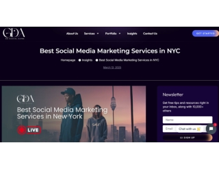 best social media marketing services new york go digital alpha