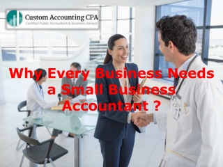 Why Every Business Needs a Small Business Accountant