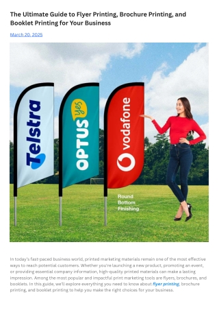 How Booklet Printing, Custom Neon Signs, and Corflute Signs Can Elevate Your Brand