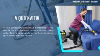 High-Quality & Effective Vacuum Services in Wayne County