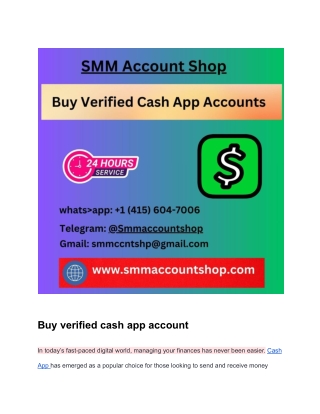 Buy verified cash app account web