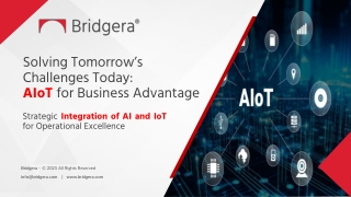 AIoT Transforming Connectivity into Intelligence