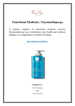 Functional Medicine  Nuyumedispaqa