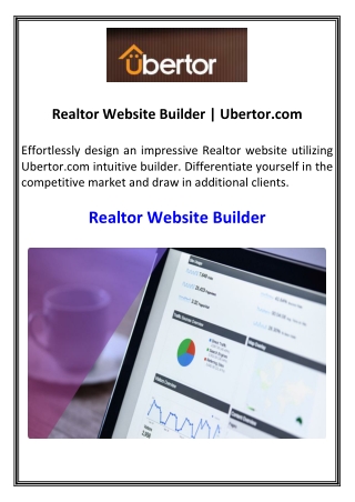 Realtor Website Builder  Ubertor.com
