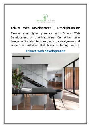 Echuca Web Development  Limelight.online