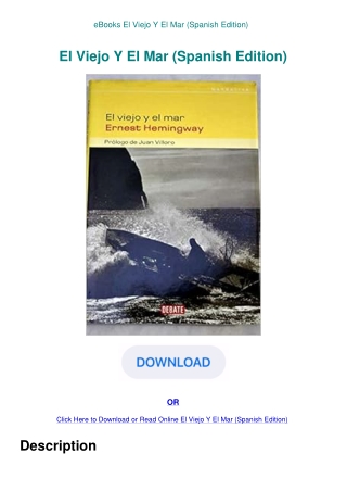 eBooks El Viejo Y El Mar (Spanish Edition)