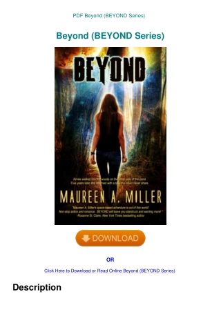 PDF Beyond (BEYOND Series)