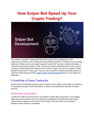 How Sniper Bot Speed Up Your Crypto Trading (1)