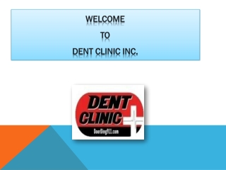 Best Hail Dent Puller Wisconsin | Dent Clinic Inc