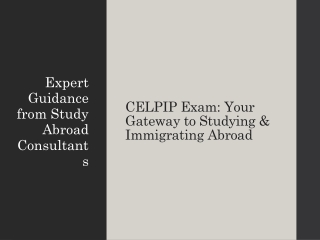 CELPIP Exam Presentation