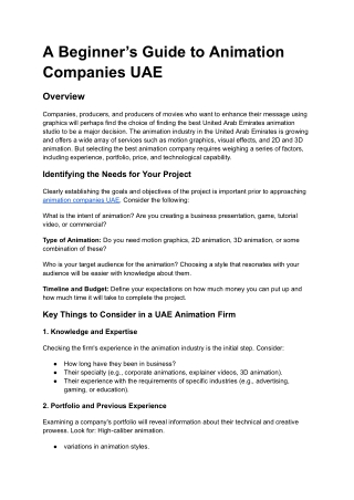 March..4.3. Animation Companies UAE