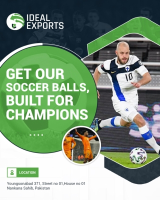 Get Our Soccer Balls Built For Champions