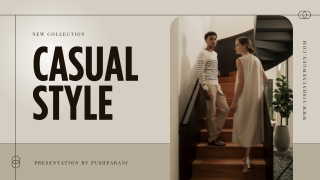Casual Fashion Collection Presentation