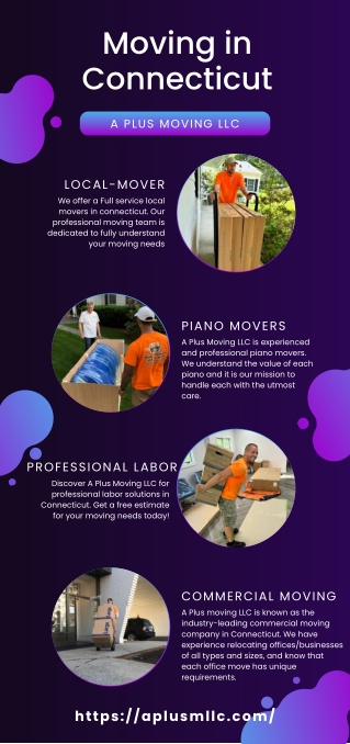A Plus Moving LLC - Trusted Connecticut Moving Company