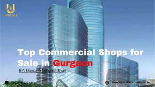 Investment in Commercial Shop for Sale in Gurgaon
