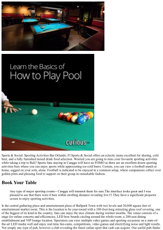 Most Prominent Sports Bars In Minneapolis