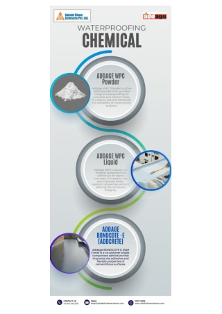Waterproofing Chemical