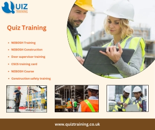 NEBOSH Course – Advance Your Career in Health and Safety