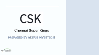 CSK Unlisted Shares By Altius Investech