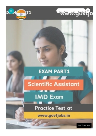 Mock Tests for Government Jobs