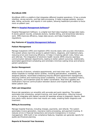 Hospital Software Management: Boost Efficiency & Care
