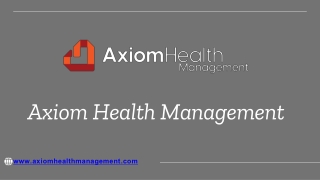 Axiom Health Expands Lymphedema Home Services at Affordable Costs to More Florida Counties