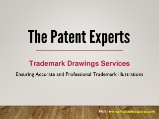 Trademark Drawings Services | The Patent Experts