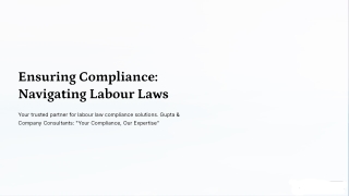 Labour Laws Complance
