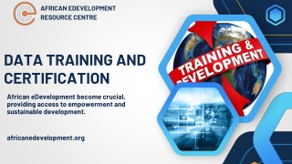 Data Training and Certification