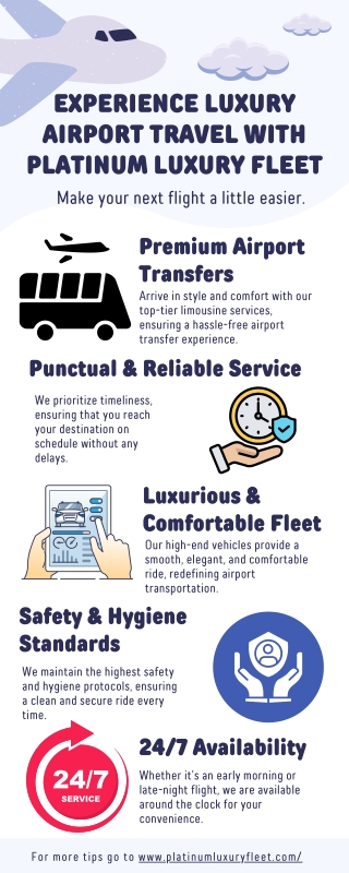 Experience Luxury Airport Travel with Platinum Luxury Fleet