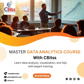 Become a Data Expert | Best Data Analyst Course in Chandigarh - CBitss