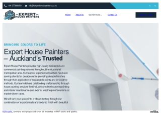 Expert House Painters in Auckland