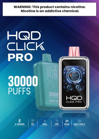HQD Click Pro Factsheet