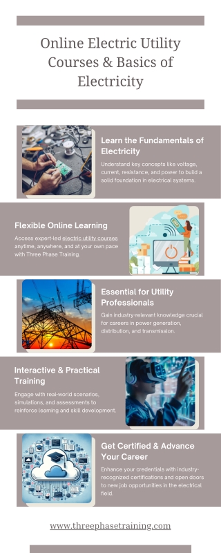 Your Path to Professional Success: Online Electric Utility Courses