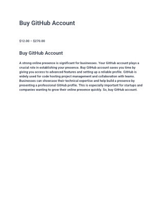 Buy GitHub Account (1)