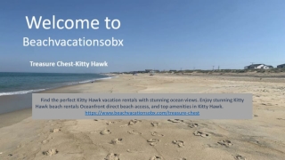 Kitty Hawk Vacation Rentals | Kitty Hawk Beach Rentals Oceanfront
