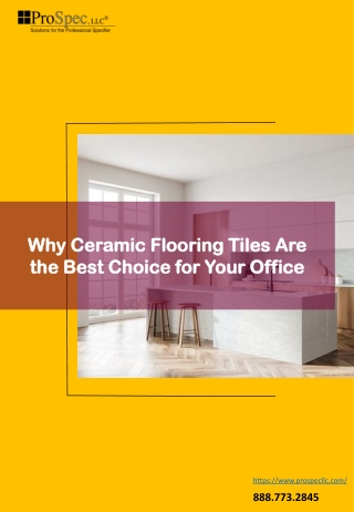 Why Ceramic Flooring Tiles Are the Best Choice for Your Office