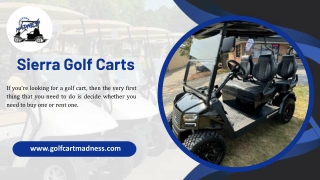 Sierra Golf Carts
