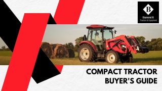 Compact Tractor Buyer's Guide