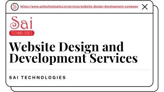 Website Design and Development Services, Web Development Company