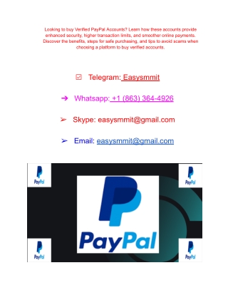 Top 15 Sites To Buy Verified PayPal Accounts (personal ... (2)