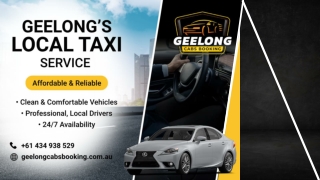 Our PPT on Geelong Taxi Services is Out Now – Check It!