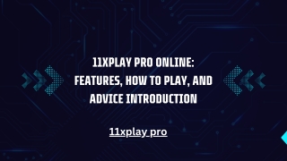 Exploring the Key Features of 11xplay Online