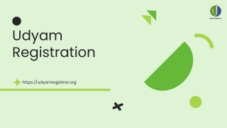Udyam Registration