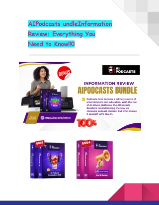 AIPodcasts undleInformation Review