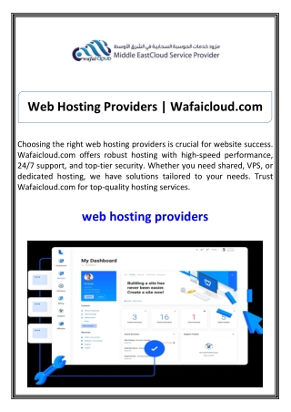 Web Hosting Providers Wafaicloud.com
