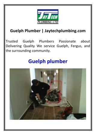 Guelph Plumber Jaytechplumbing.com