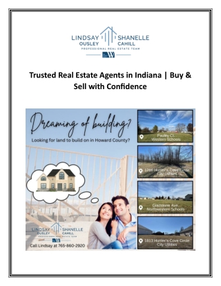 Trusted Real Estate Agents in Indiana | Buy & Sell with Confidence