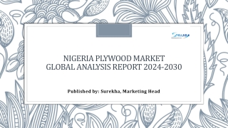 Nigeria Plywood Market Demand, Overview, Market Drivers, Forecast 2024-2030